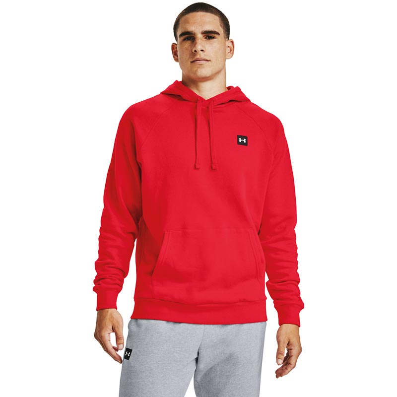 Rival fleece hoodie - Red/Onyx White S